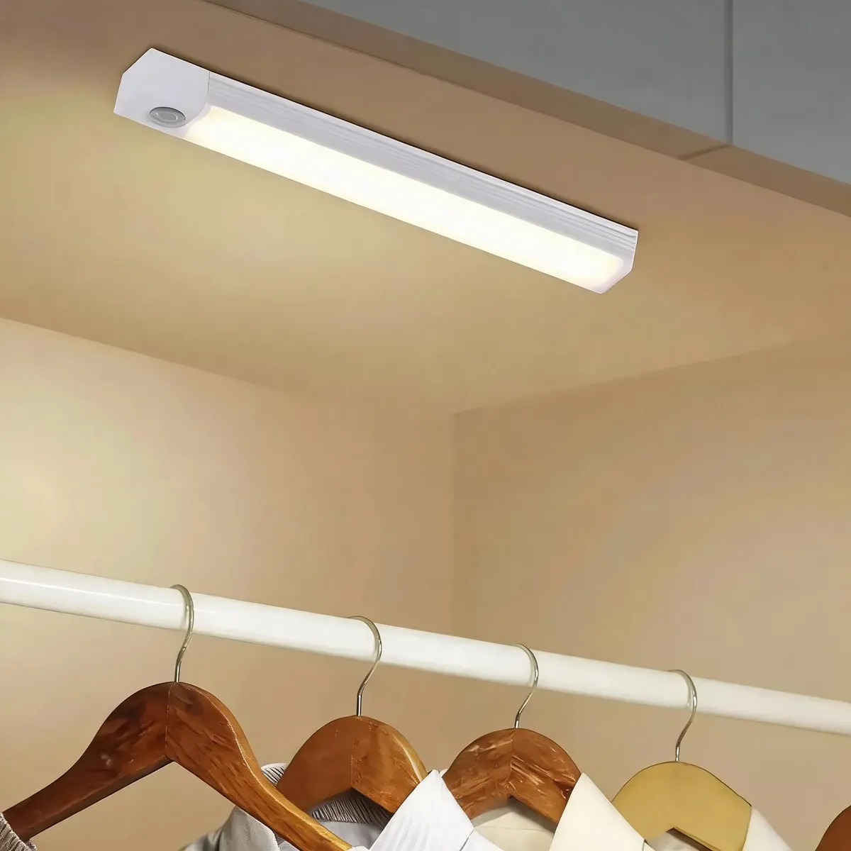 Barra Luz Led 50cm Recargable Sensor Mov Bajo Alacena Cocina